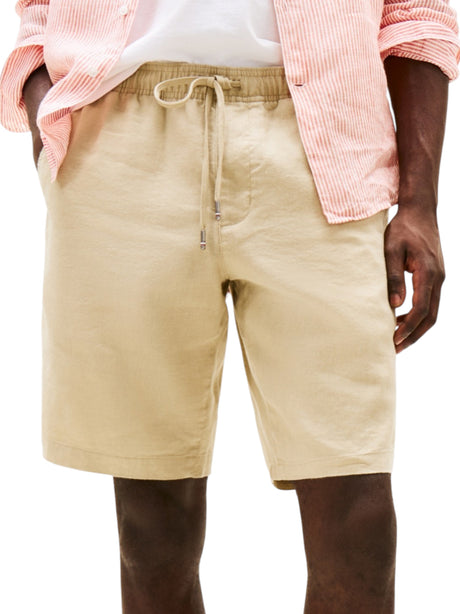 Image for Men's Plain Solid Short,Beige
