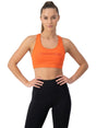 Image for Women's Brand Logo Printed Sport Top,Orange