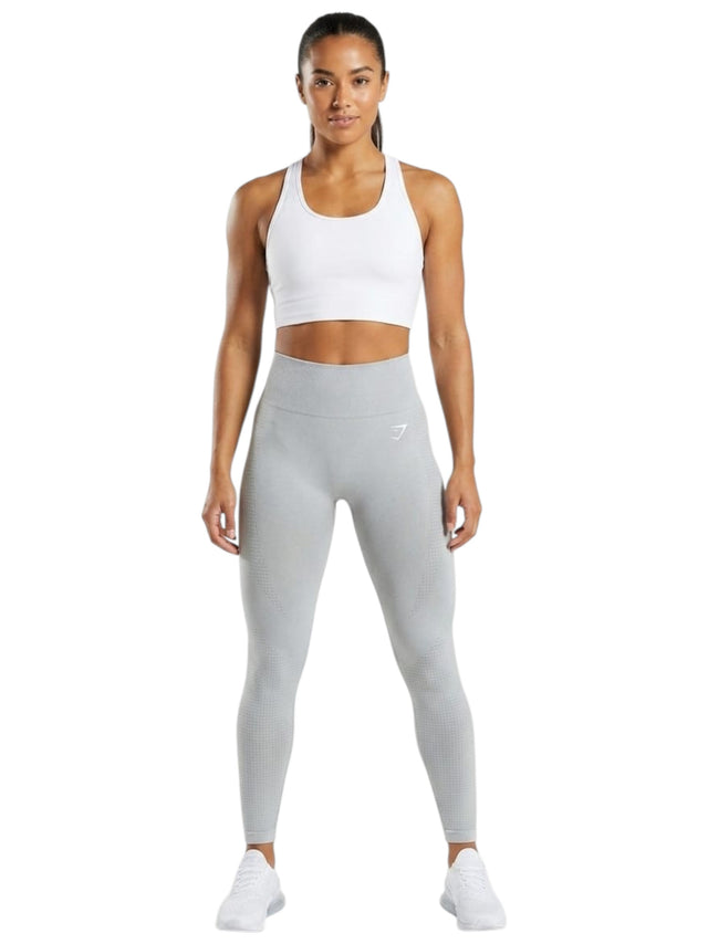 Image for Women's Plain Solid Legging,Light Grey