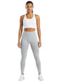Image for Women's Plain Solid Legging,Light Grey