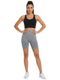 Image for Women's Plain Solid Short Legging,Grey