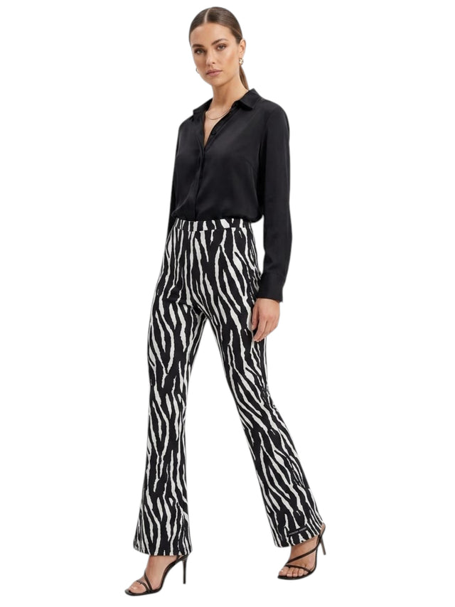 Image for Women's Printed Pant,Black/White