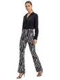 Image for Women's Printed Pant,Black/White