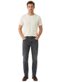Image for Men's Washed Jeans,Dark Grey