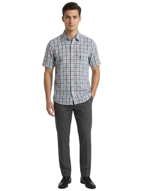 Image for Men's Plaid Dress Shirt,Multi