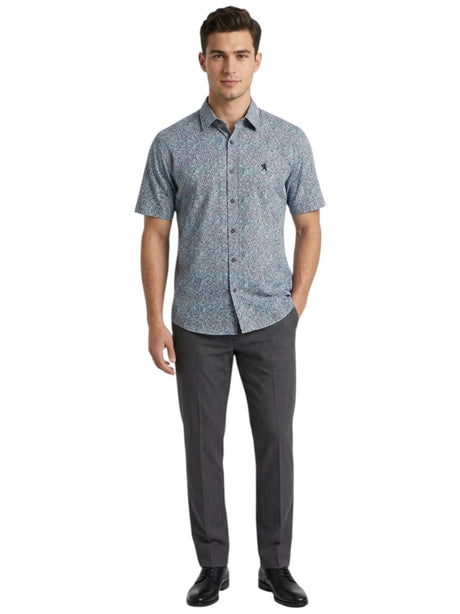 Image for Men's Printed Dress Shirt,Multi
