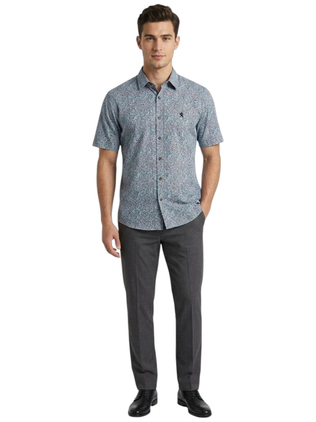 Image for Men's Printed Dress Shirt,Multi