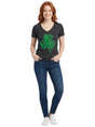 Image for Women's Printed Top,Black