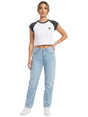 Image for Women's Colorblocked Top,White