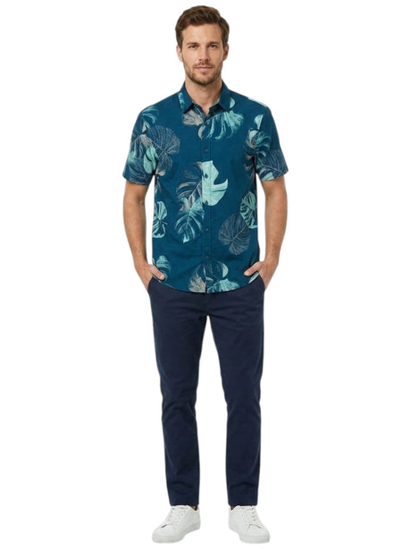 Image for Men's Printed Dress Shirt,Multi