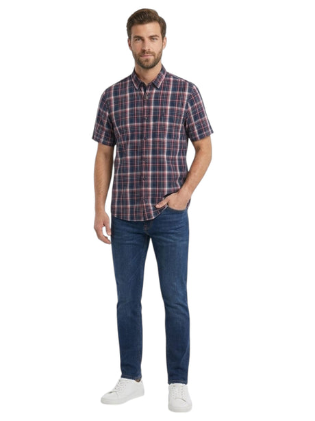 Image for Men's Plaid Dress Shirt,Multi