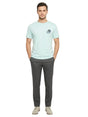 Image for Men's Printed Top,Light Turquoise 