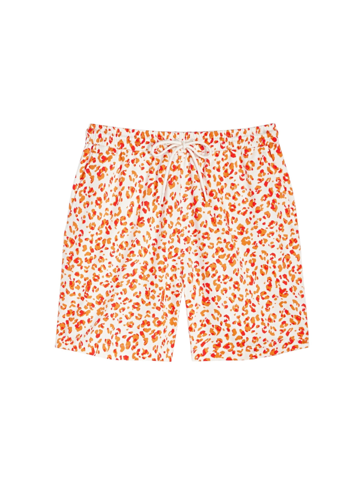 Image for Men's Leopard Short,Orange/Vanilla