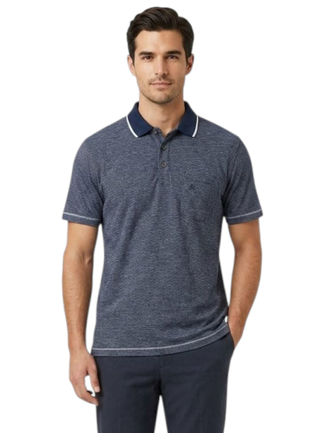 Image for Men's Stripped Top,Navy