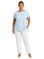 Image for Women's Plain Top,Light Blue