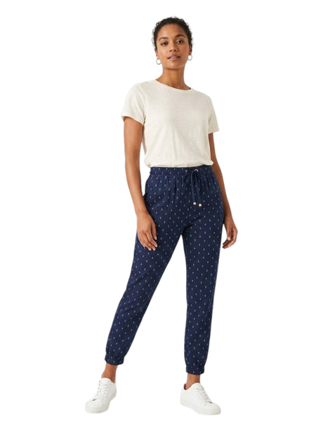 Image for Women's Printed Sleepwear Pants,Dusty Navy