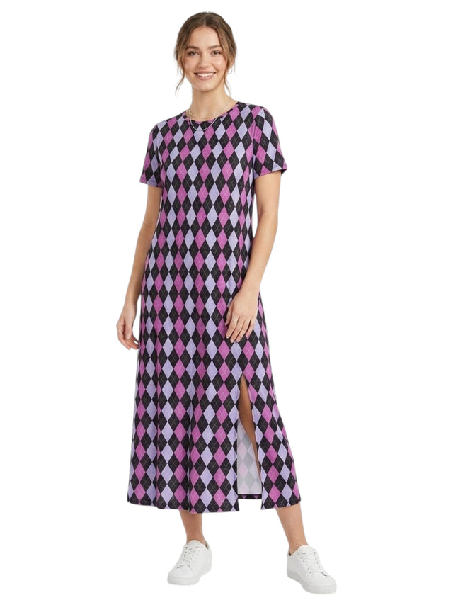 Image for Women's Printed Dress,Multi