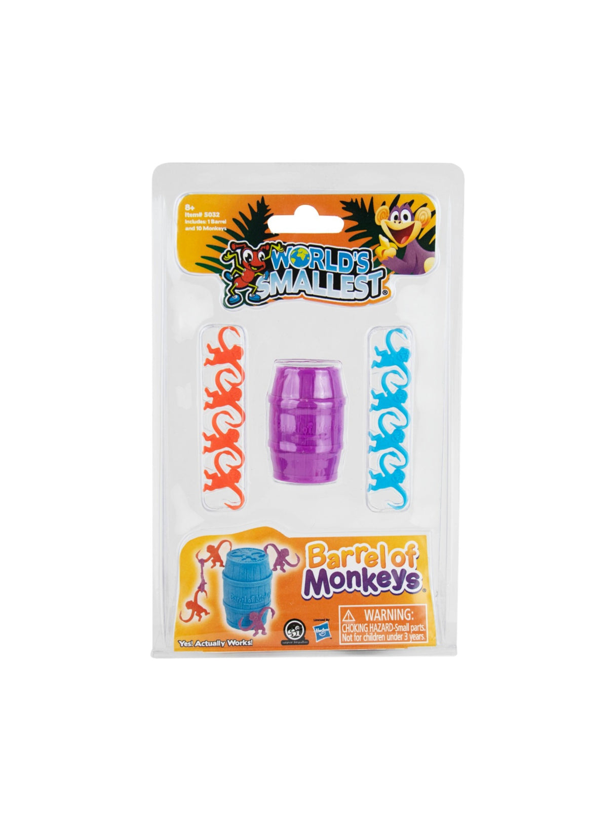 Image for World'S Smallest Barrel Of Monkey