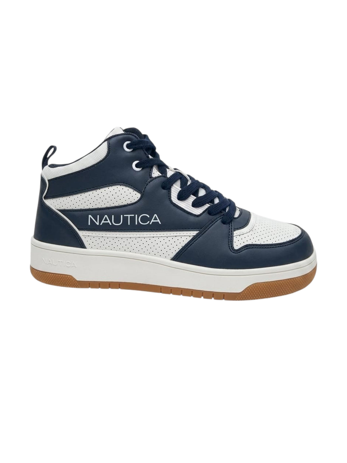 Image for Men's Colorblocked Shoes,Navy/White