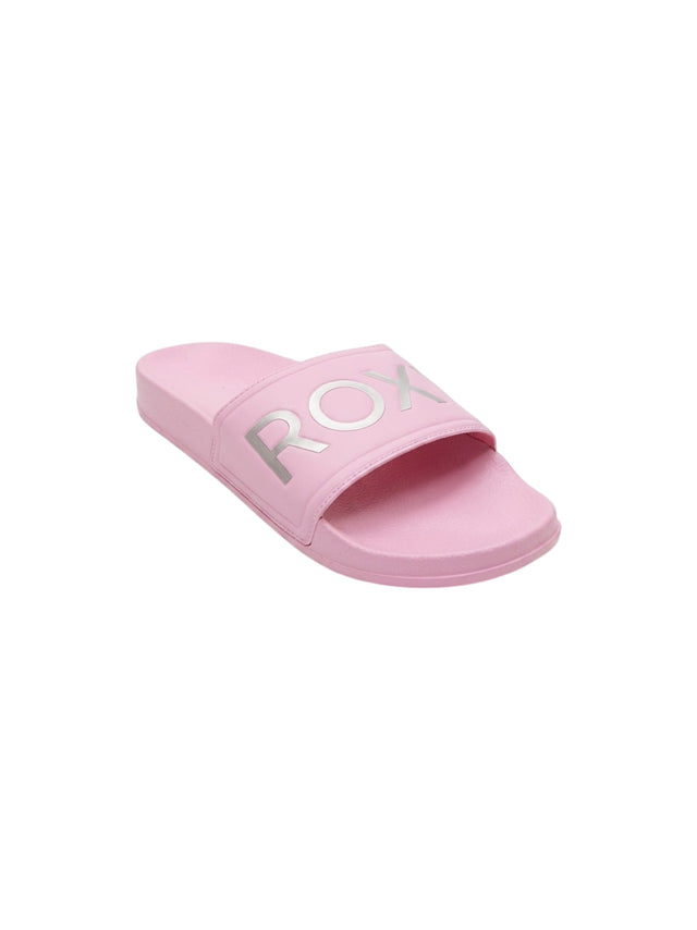 Image for Women's Logo Patched Slipper,Pink