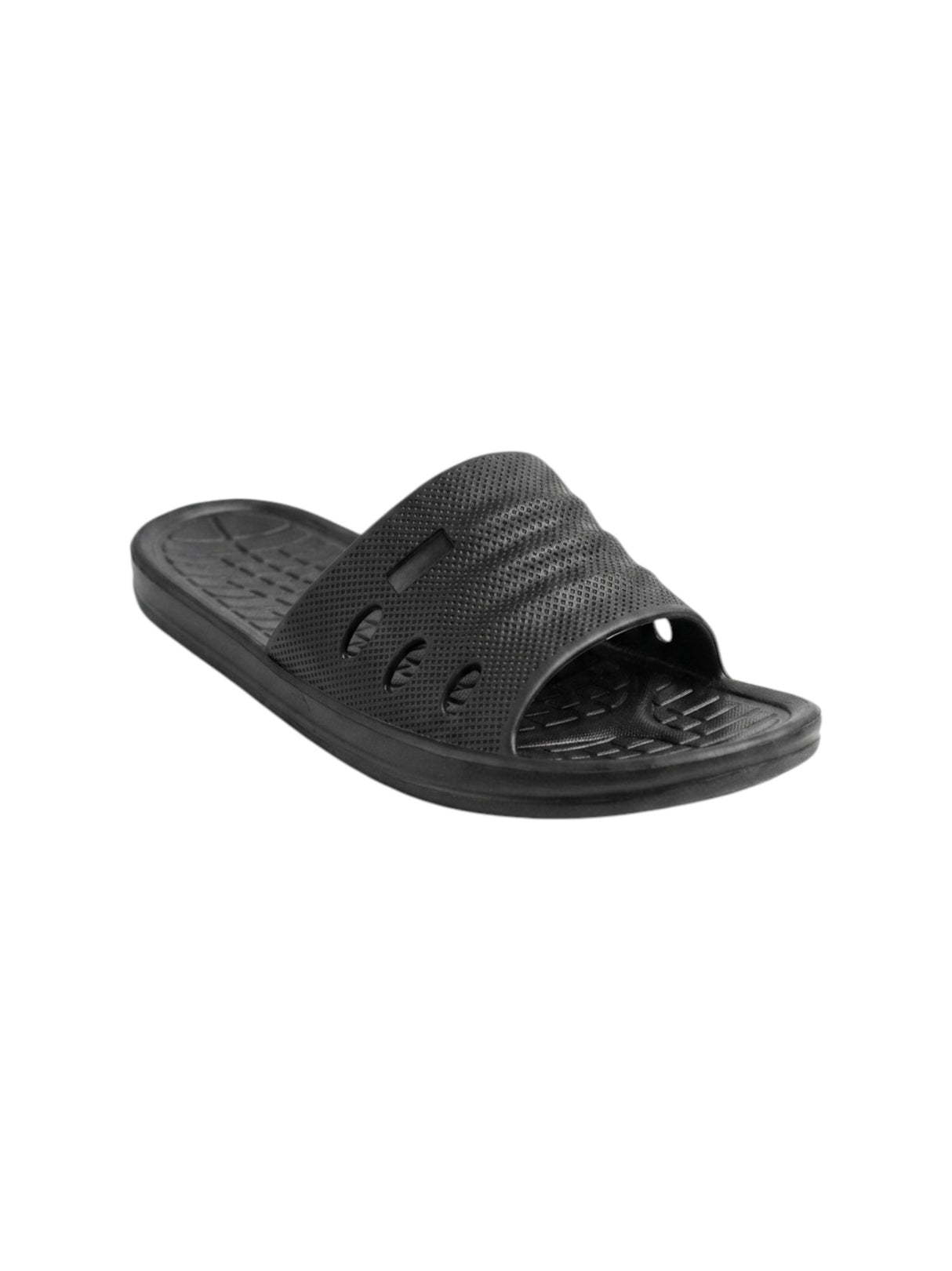 Image for Women's  Textured Slipper,Black