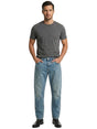 Image for Men's Plain Solid Jeans,Blue