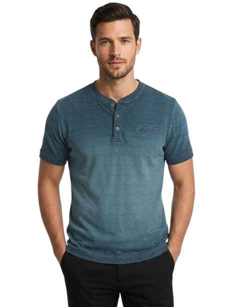 Image for Men's  Textured Top,Navy