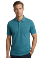 Image for Men's Textured Top,Dark Aqua