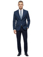 Image for Men's Textured Blazer,Navy