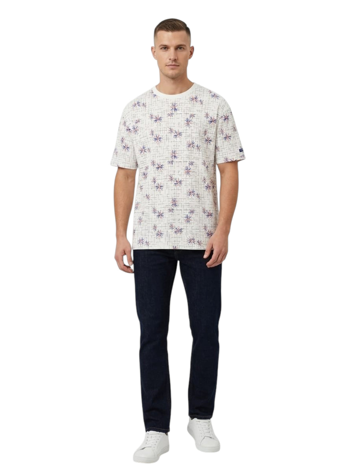Image for Men's Printed Top,Multi
