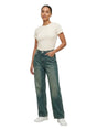 Image for Women's Washed Jeans,Navy