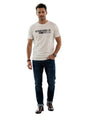 Image for Men's Brand Logo Printed Top,White