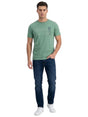 Image for Men's Printed Top,Dusty Green