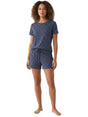 Image for Women's Printed Sleepwear Short,Navy