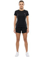 Image for Women's Plain Solid Sport Top,Black