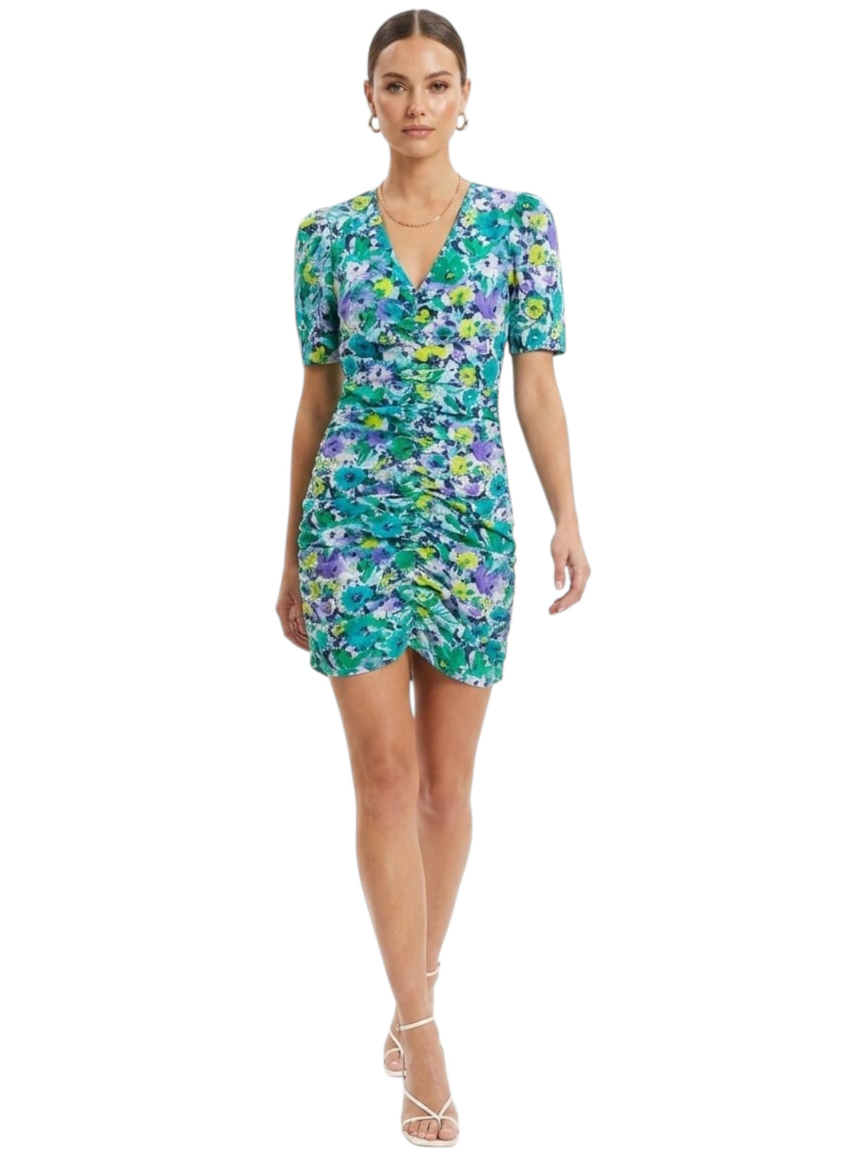 Image for Women's Printed Dress,Multi