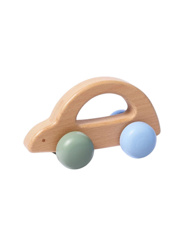 Image for Wooden Baby Roller - Turtle