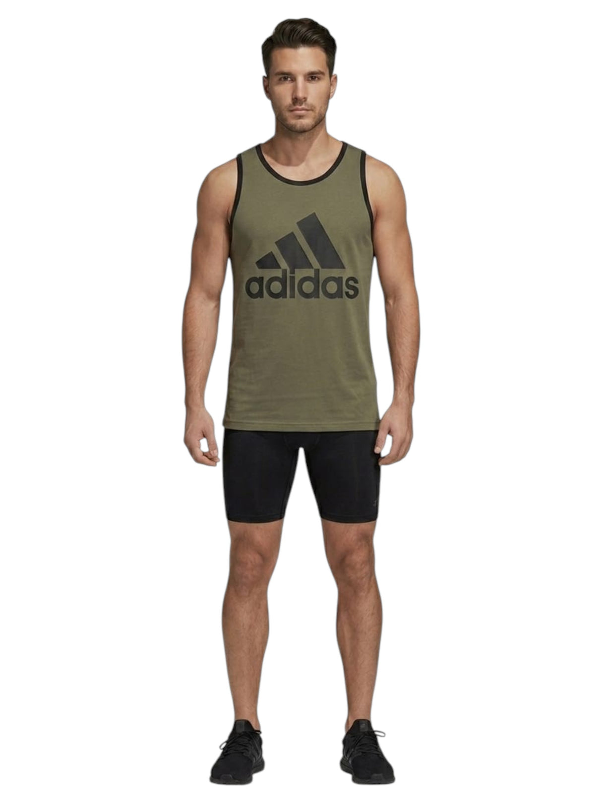 Image for Men's Printed Top,Olive