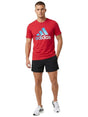 Image for Men's Printed Top,Red