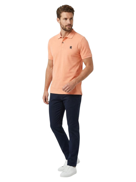 Image for Men's Textured Top,Orange