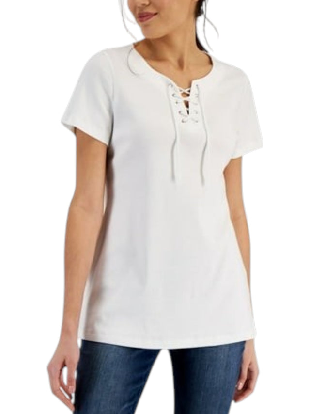 Image for Women's Plain Top,White