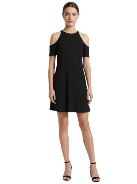 Image for Women's Textured Dress,Black
