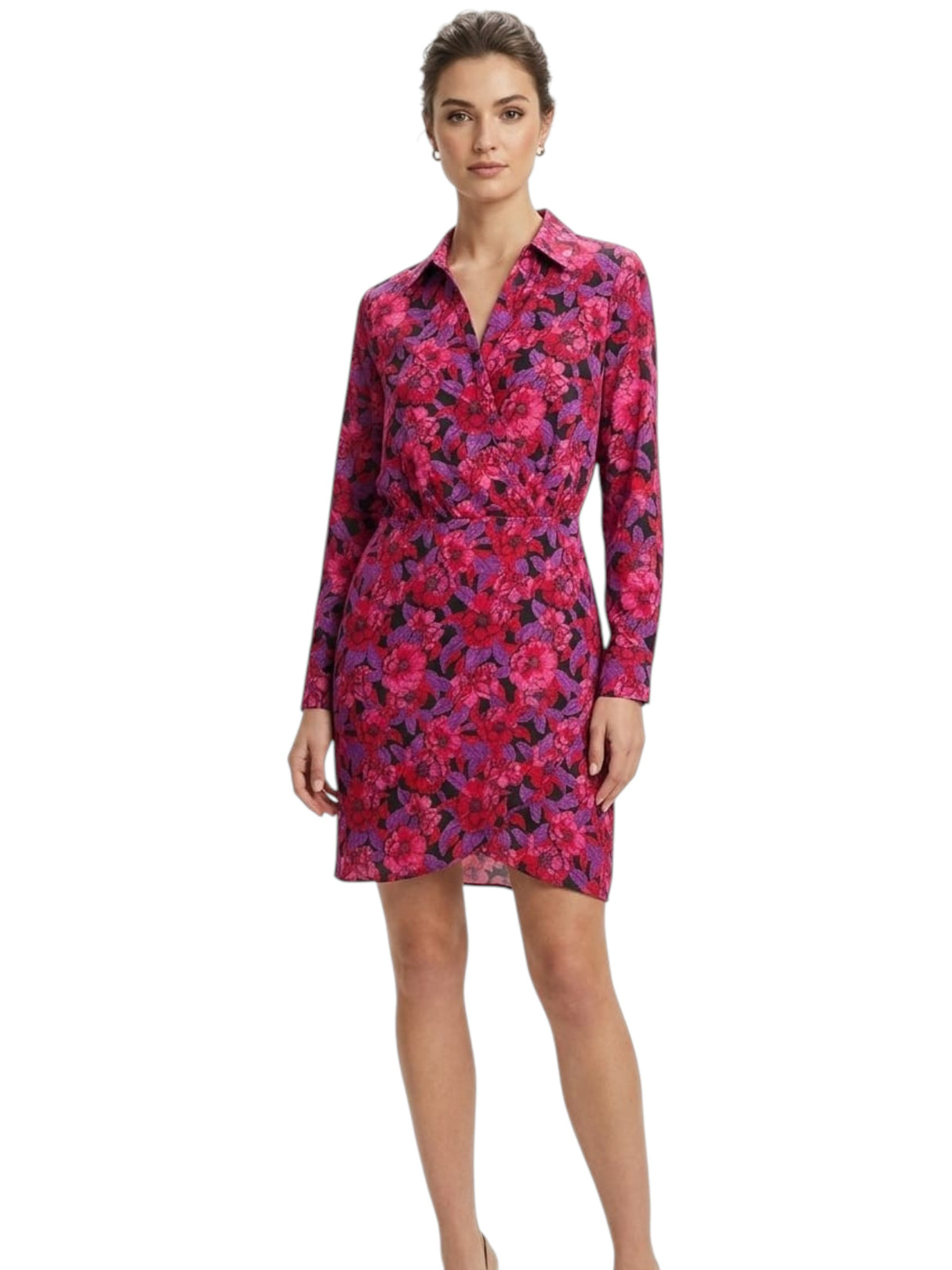 Image for Women's Printed Dress,Multi