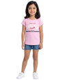 Image for Kids Girl's Printed Top,Pink