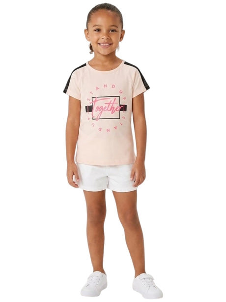 Image for Kids Girl's Printed Top,Beige
