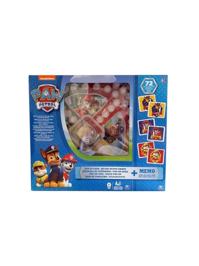 Image for Paw Patrol Memo Game & Pop-Up Game