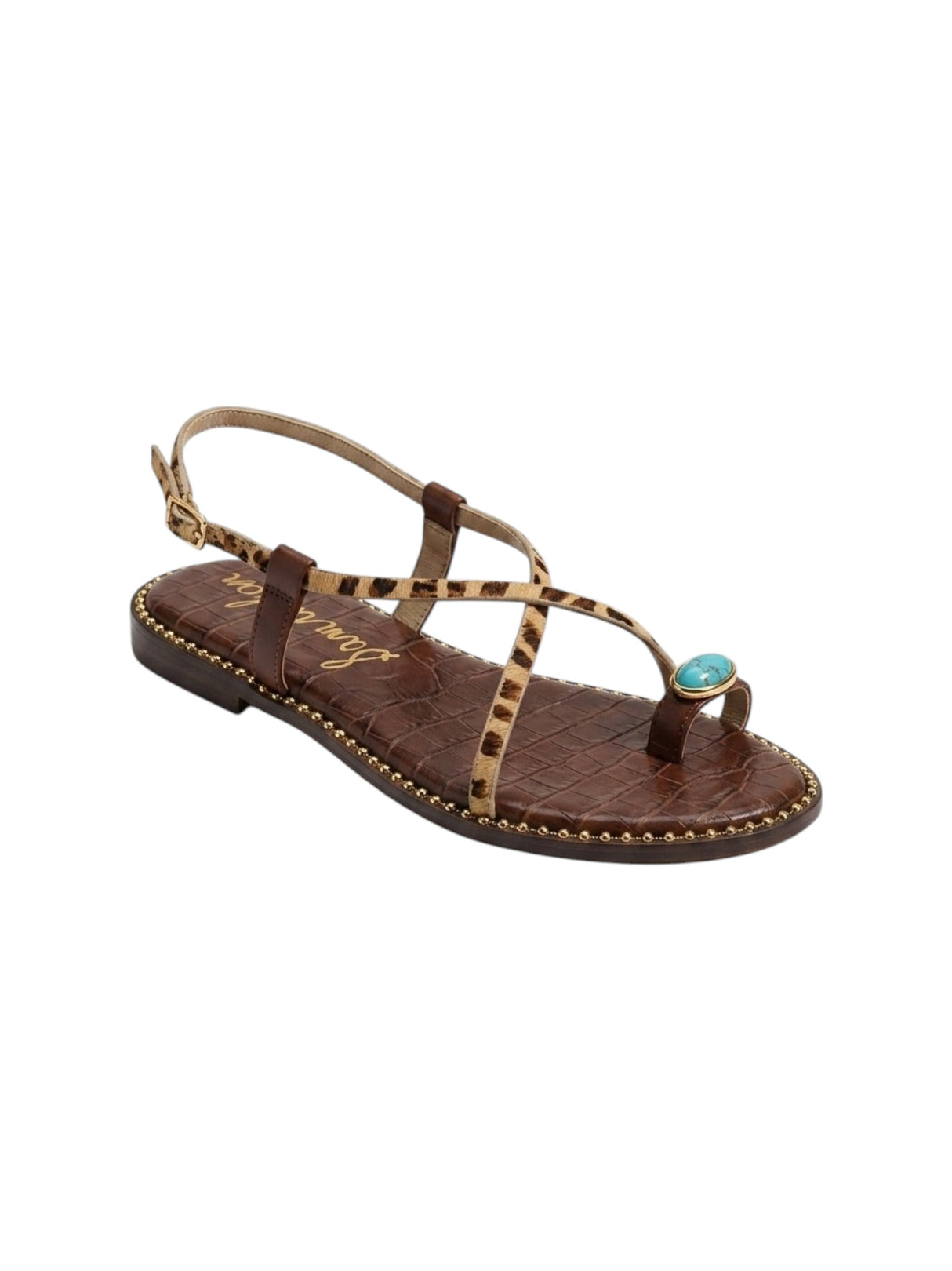 Image for Women's Textured Sandals,Brown