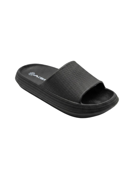 Image for Women's Textured Slippers,Black