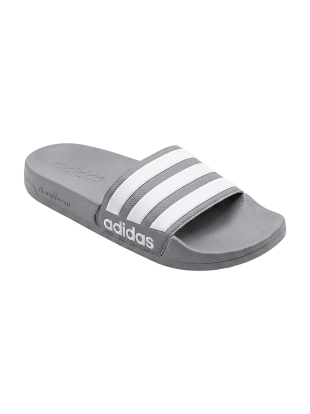 Image for Kids Boy's Logo Patched Slippers,Grey