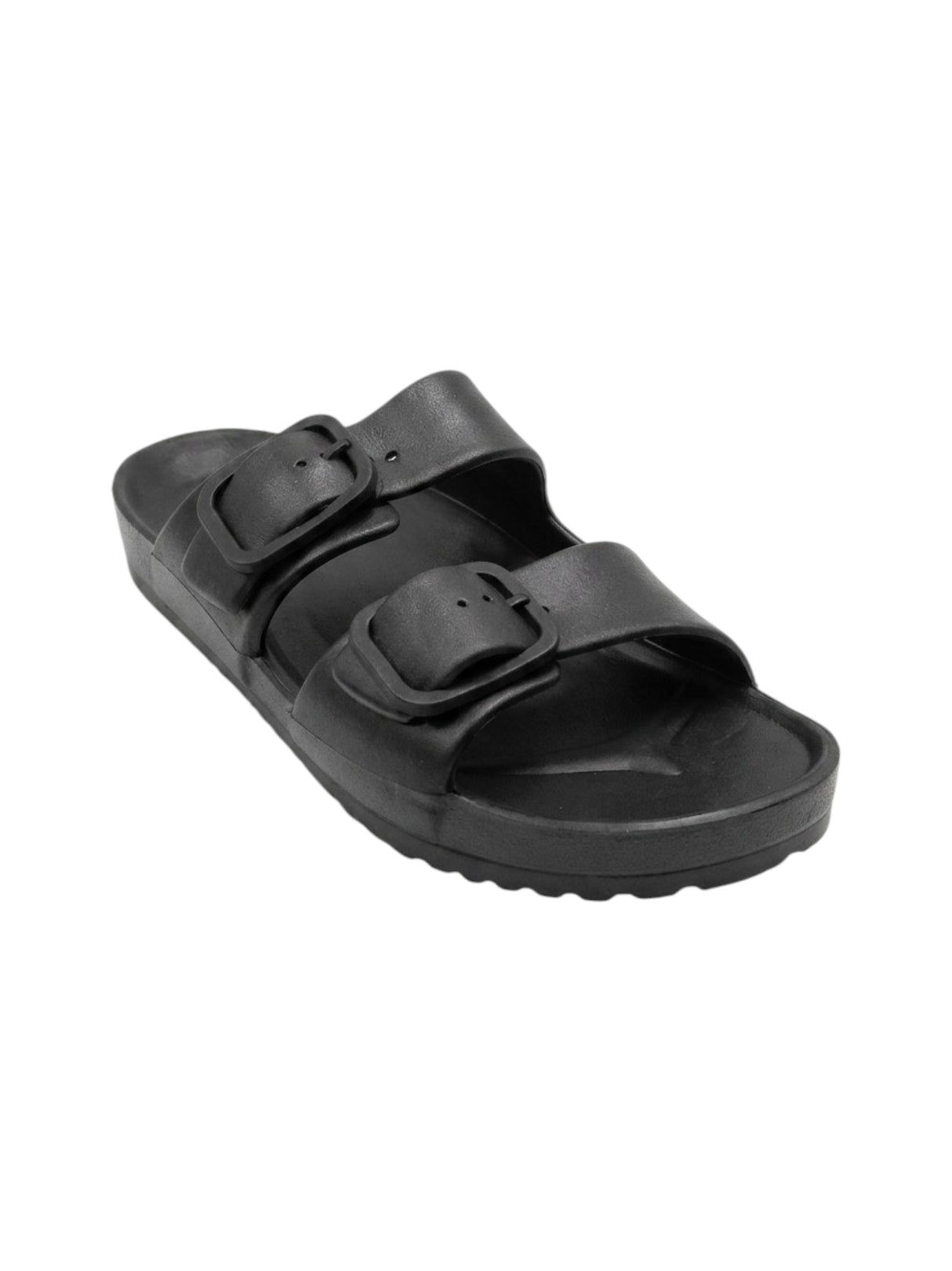 Image for Women's Plain Slippers,Black